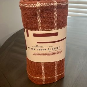 Woven throw blanket from Little Korboose
